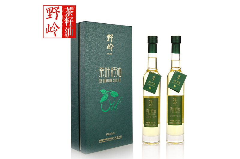 冷榨茶油籽油375*2礼盒装