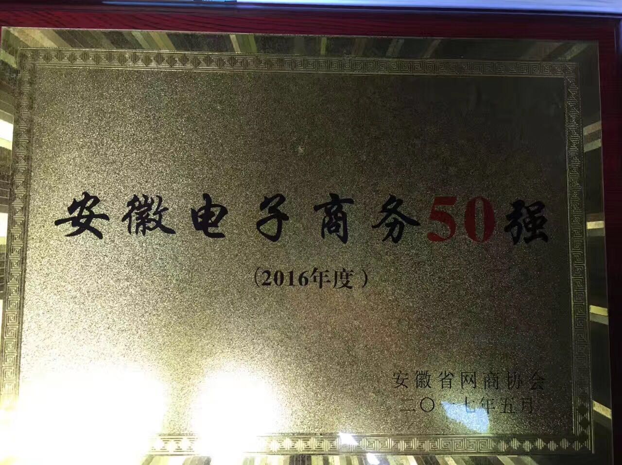 华银茶油荣获“2016年度安徽电子商务50强企业”(图4) 华银茶油荣获“2016年度安徽电子商务50强企业”(图4)